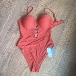 Bodysuit or 1 piece Bathing Suit from Cupshe. Size Medium w built in cups!